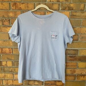 Vineyard Vines Light Blue Short Sleeve Tee